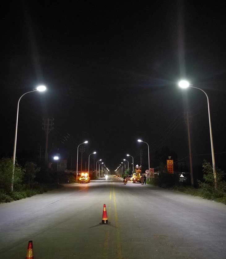 光能路燈替換市電路燈