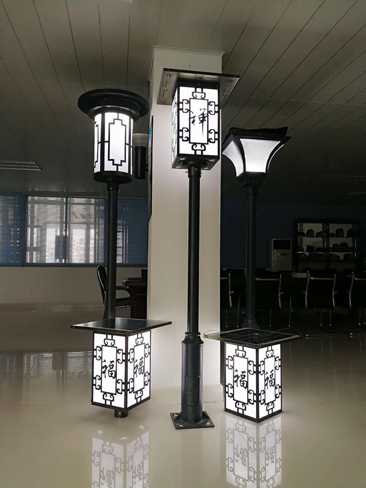 戶外仿古光能景觀燈