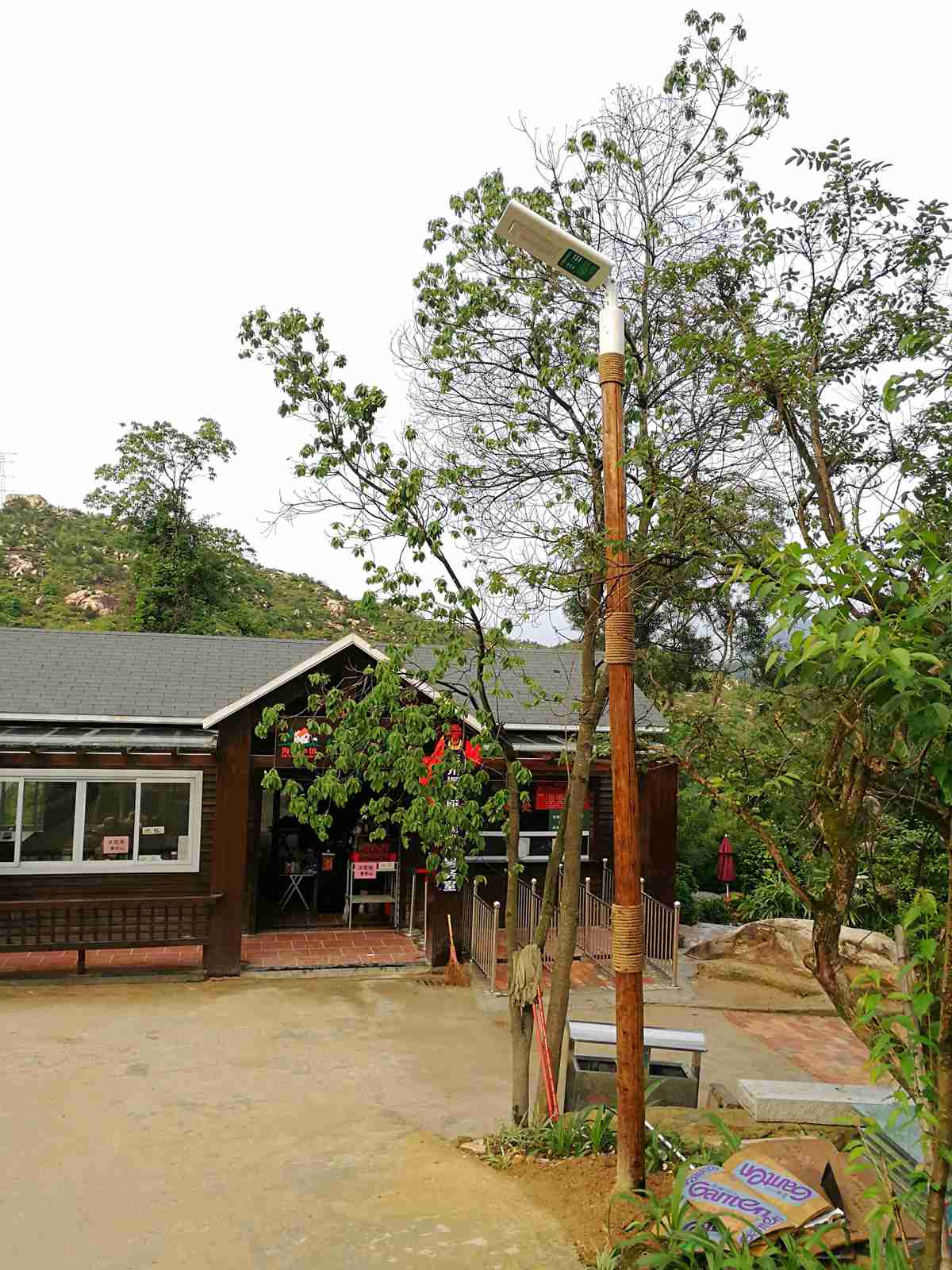 景區免布線光能路燈