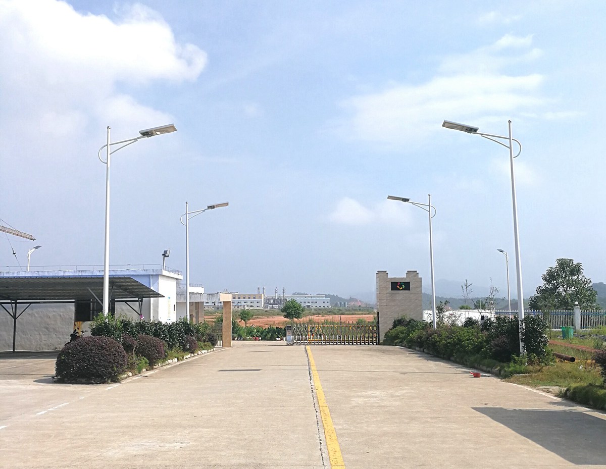 縣城免接線光能路燈