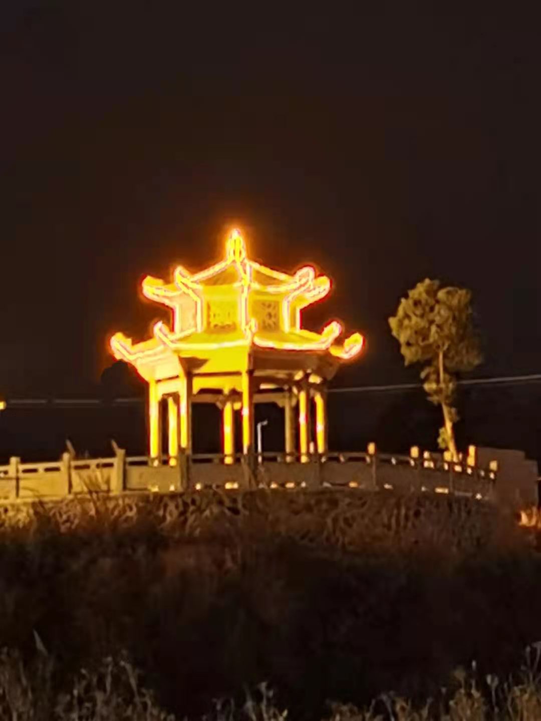 景區免布線光能景觀燈帶