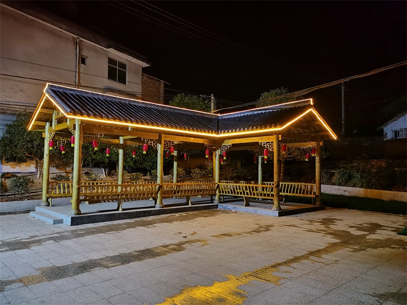 微光能景觀燈帶效果